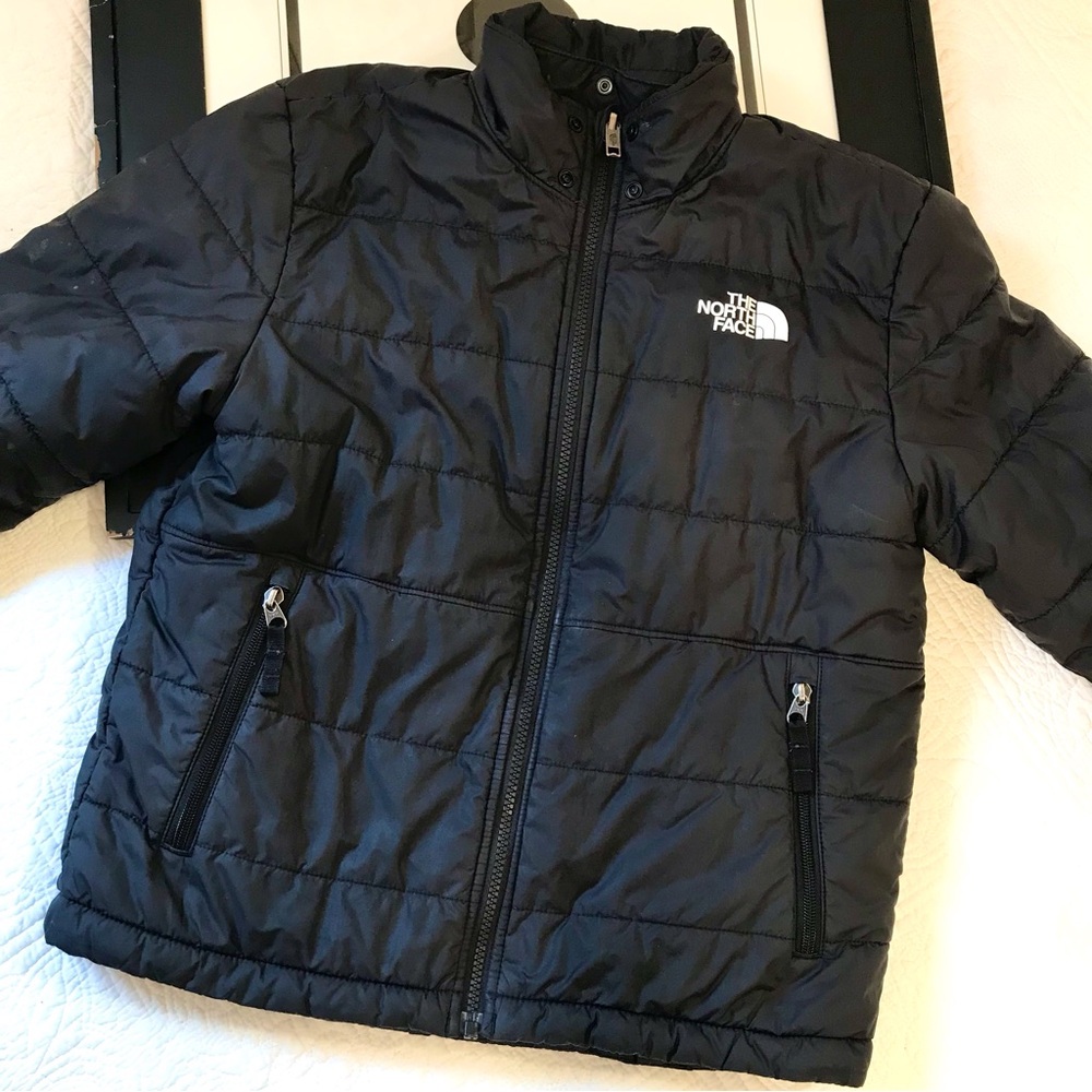 The North Face Black Reversible Mount Chimborazo Puffer Coat
